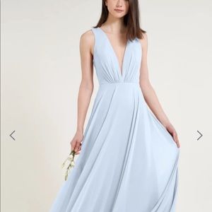 JENNY YOO Ryan Bridesmaid Dress Whisper Blue - 4